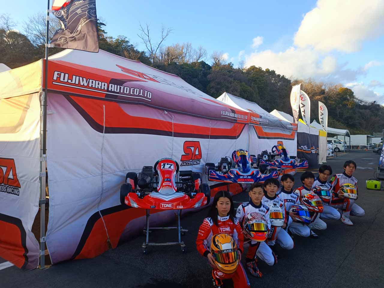 ジュニアレーサー集合写真